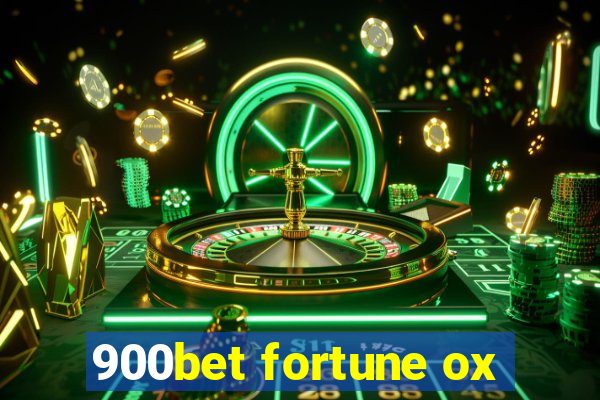 900bet fortune ox